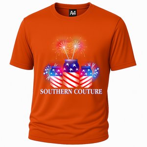 Southern Couture July 4th Cooling Performance Crew T-Shirt