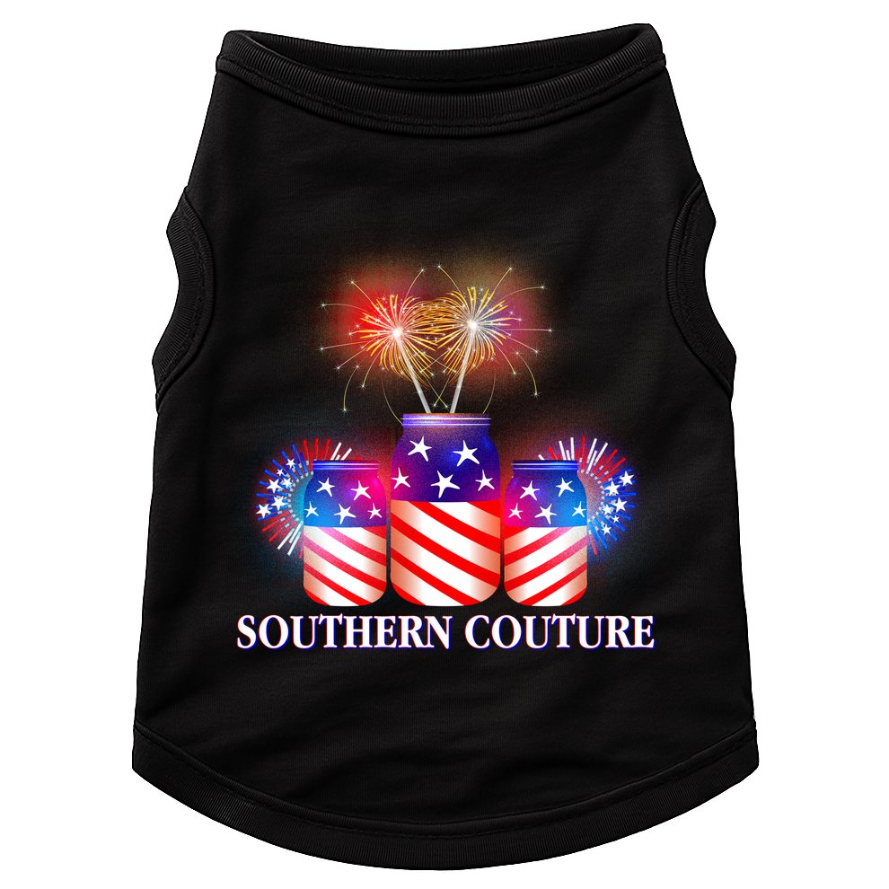 Southern Couture July 4th Doggie Tank