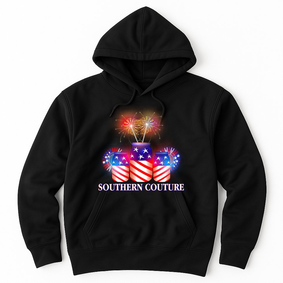 Southern Couture July 4th Hoodie
