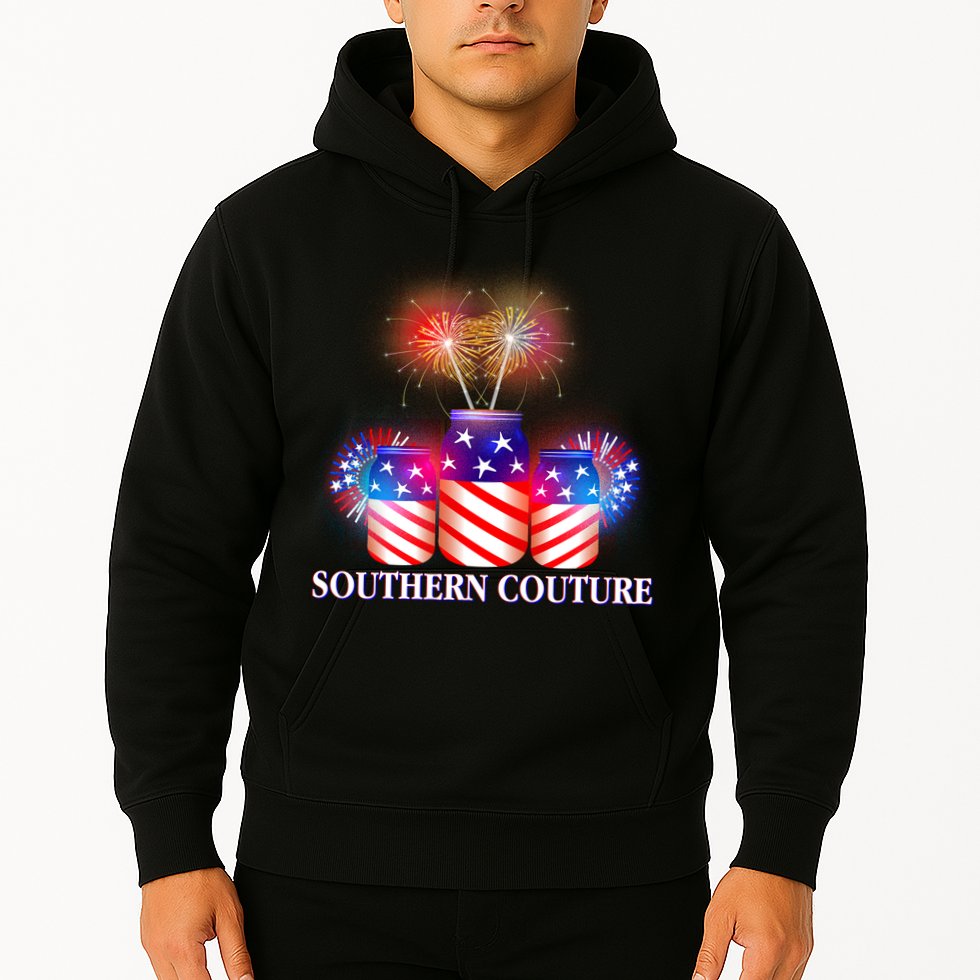 Southern Couture July 4th Hoodie