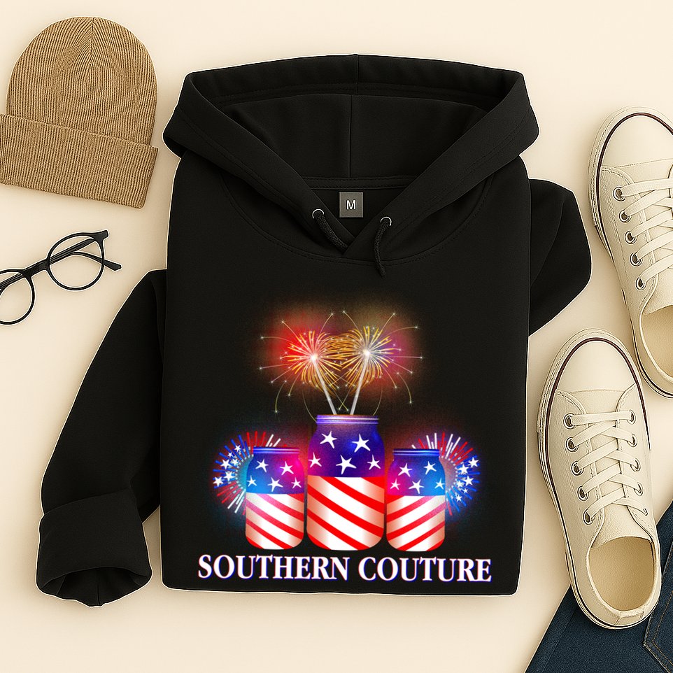 Southern Couture July 4th Hoodie