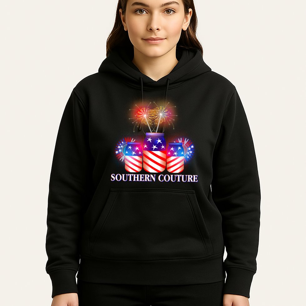 Southern Couture July 4th Hoodie
