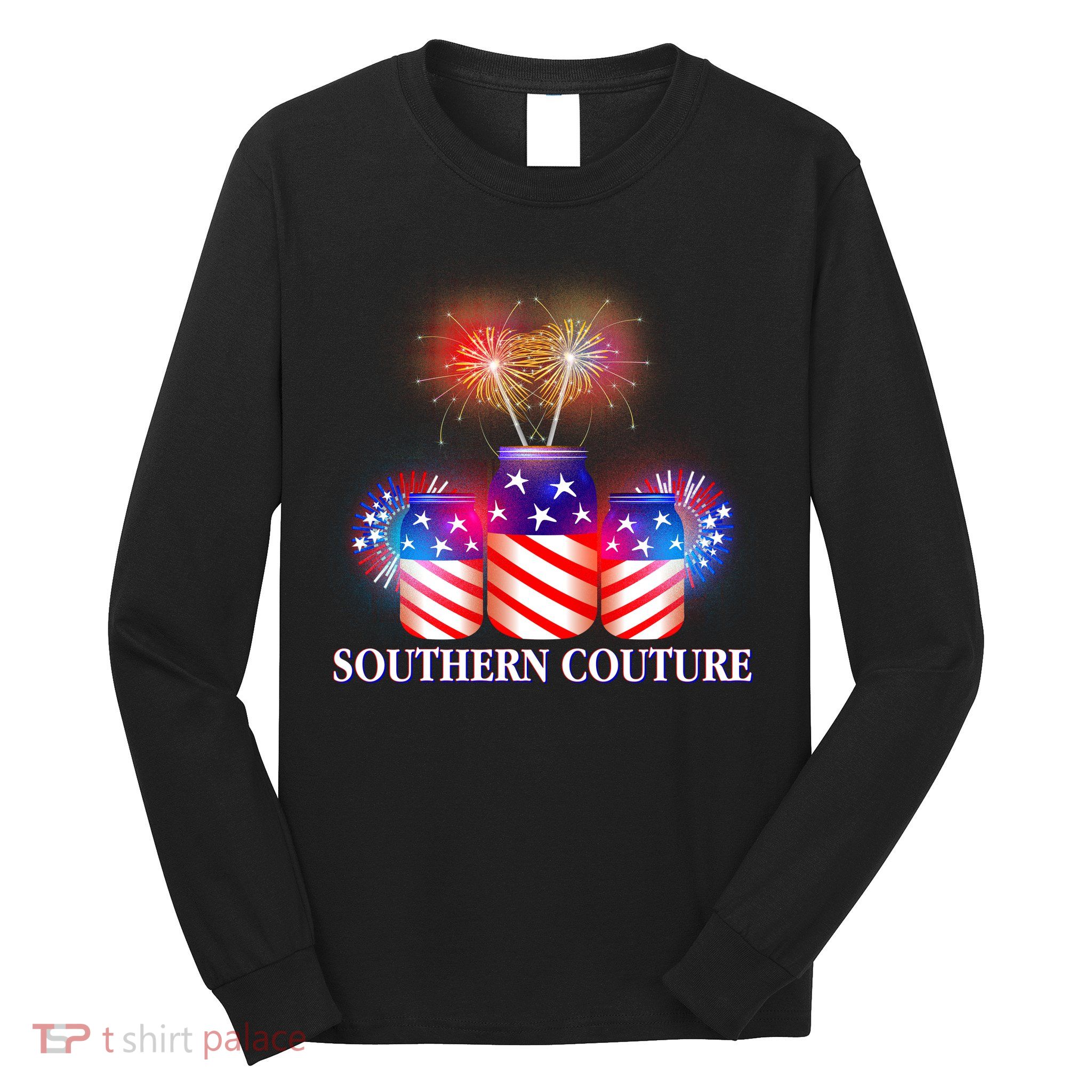 Southern Couture July 4th Long Sleeve Shirt