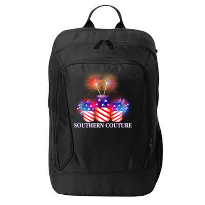 Southern Couture July 4th City Backpack