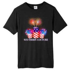 Southern Couture July 4th Tall Fusion ChromaSoft Performance T-Shirt