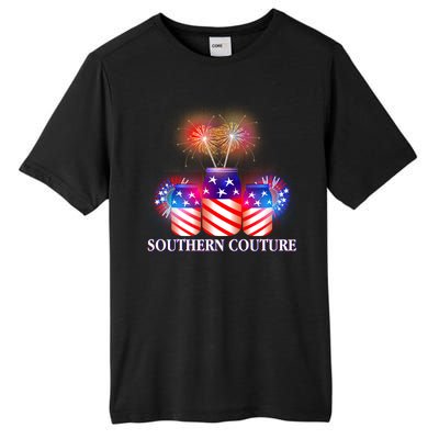 Southern Couture July 4th Tall Fusion ChromaSoft Performance T-Shirt