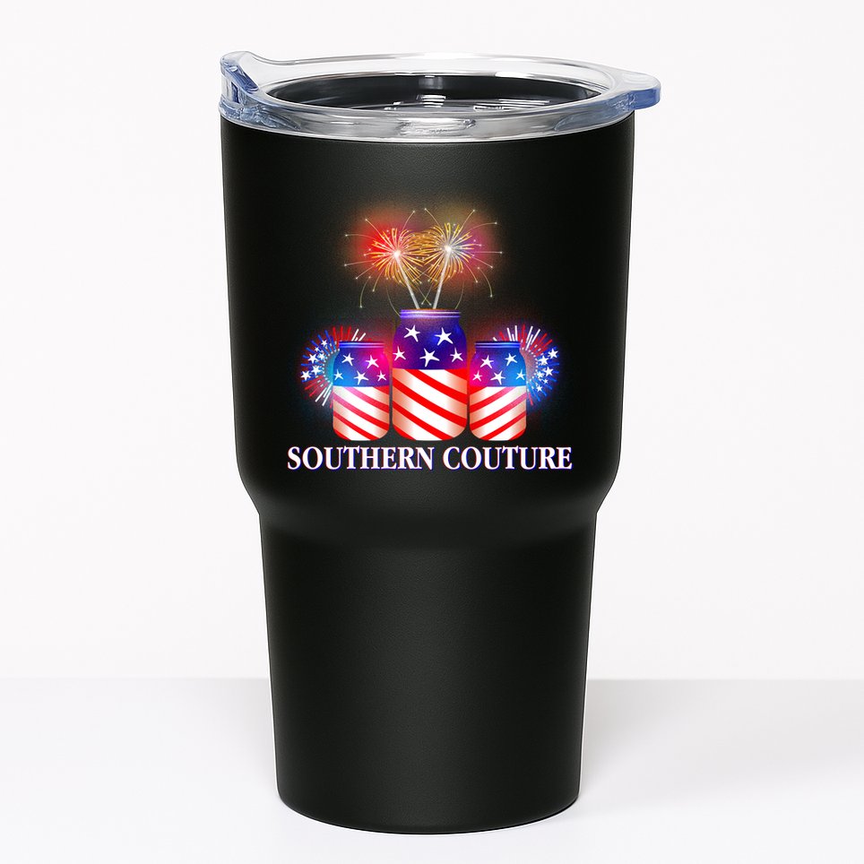 Southern Couture July 4th Tumbler