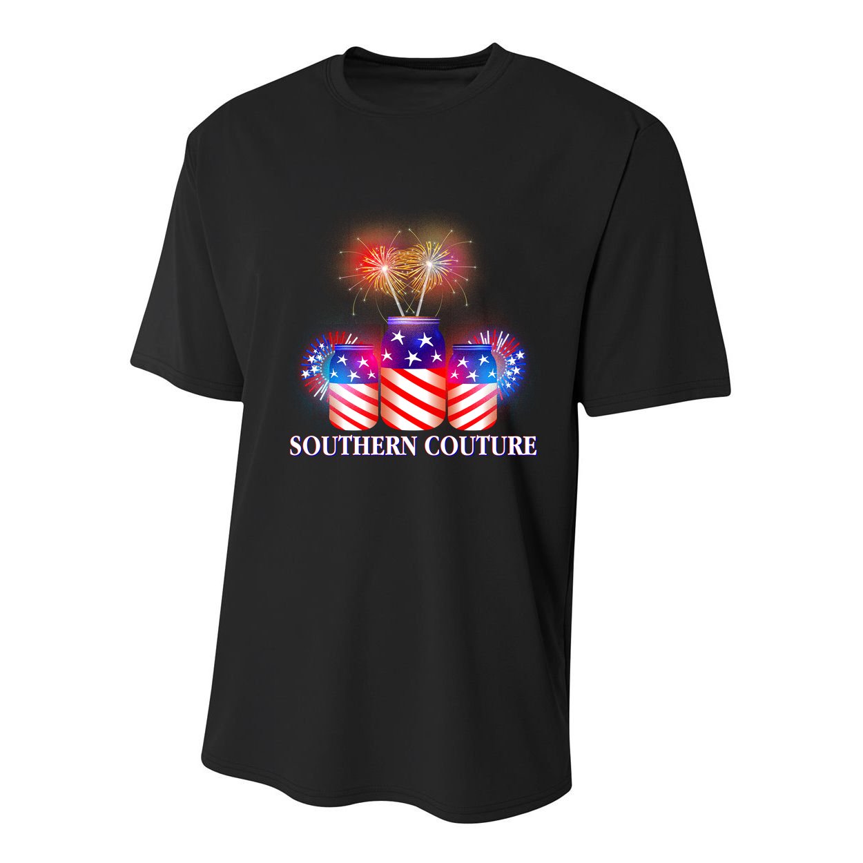 Southern Couture July 4th Youth Performance Sprint T-Shirt