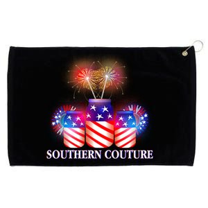 Southern Couture July 4th Grommeted Golf Towel