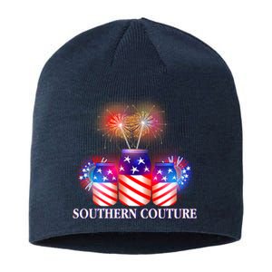 Southern Couture July 4th Sustainable Beanie