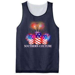 Southern Couture July 4th Mesh Reversible Basketball Jersey Tank