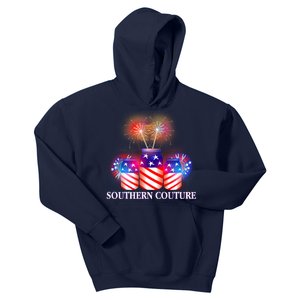 Southern Couture July 4th Kids Hoodie