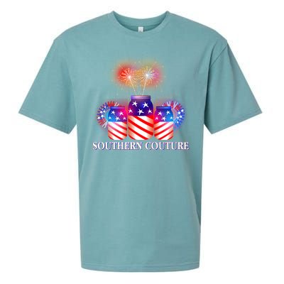 Southern Couture July 4th Sueded Cloud Jersey T-Shirt