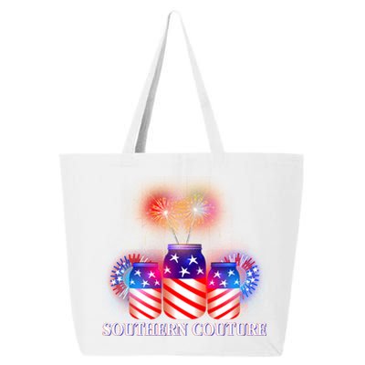 Southern Couture July 4th 25L Jumbo Tote