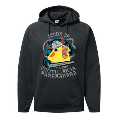 Seeds Or Valhalla Viking Cockatiel Performance Fleece Hoodie