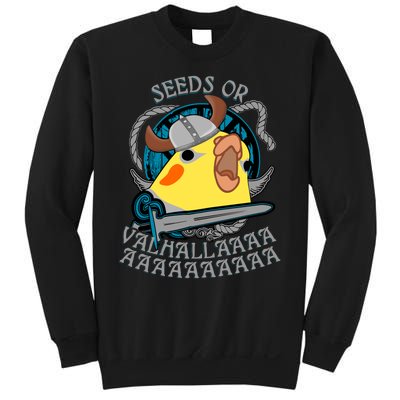 Seeds Or Valhalla Viking Cockatiel Sweatshirt