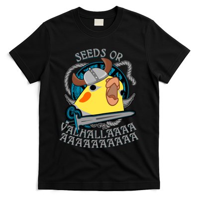 Seeds Or Valhalla Viking Cockatiel T-Shirt