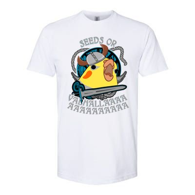 Seeds Or Valhalla Viking Cockatiel Softstyle CVC T-Shirt