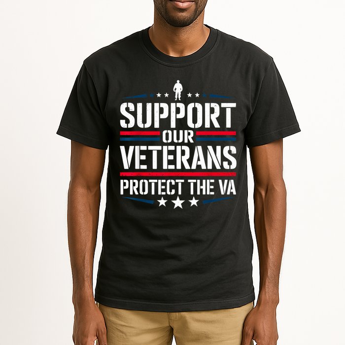 Support our Veterans protect And The VA Protest Designs Tall T-Shirt