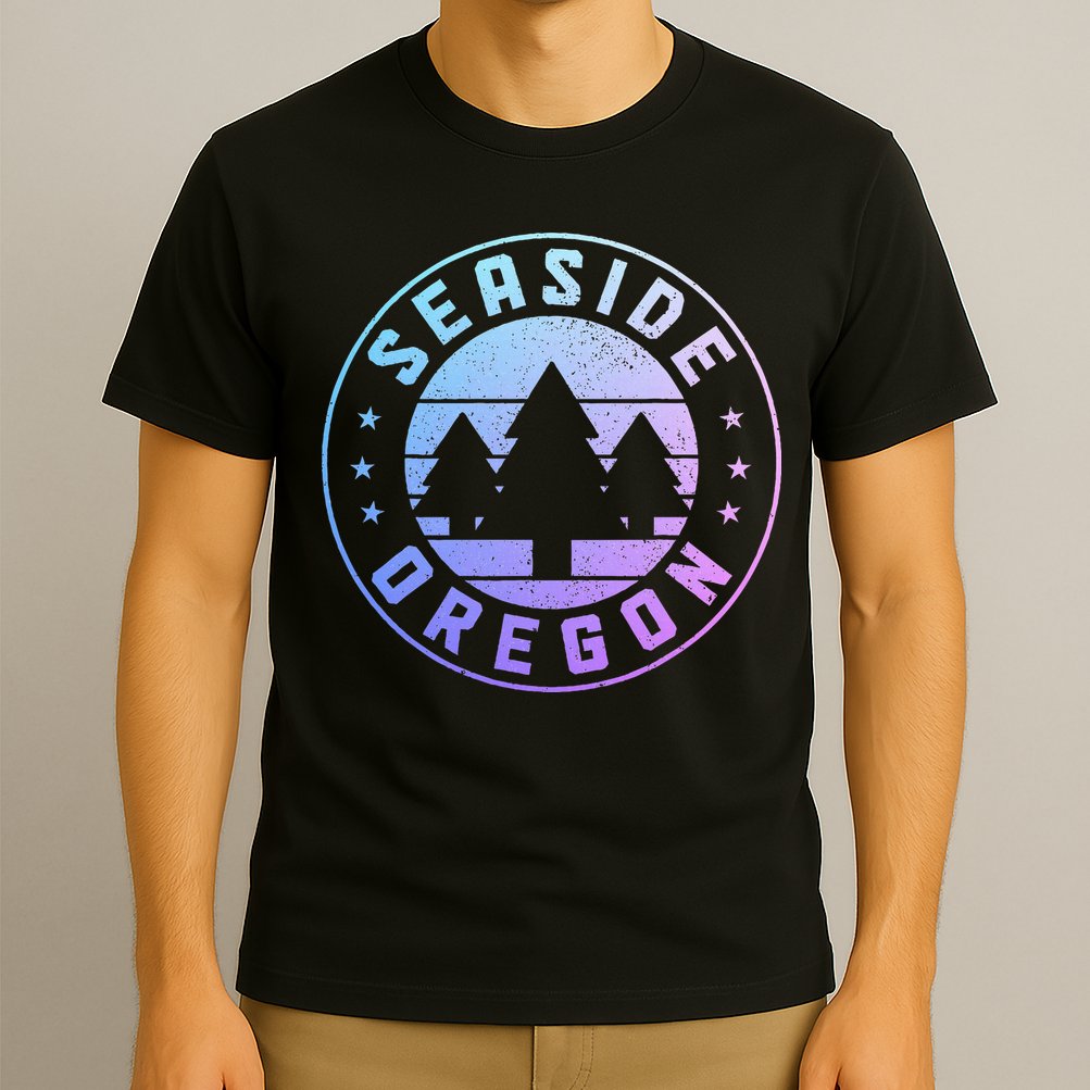 Seaside Oregon Vintage Pride T-Shirt