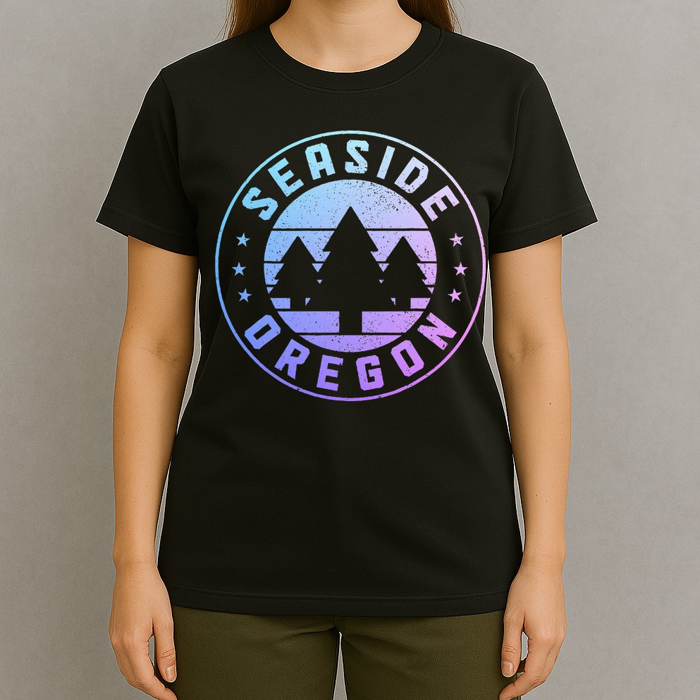 Seaside Oregon Vintage Pride T-Shirt