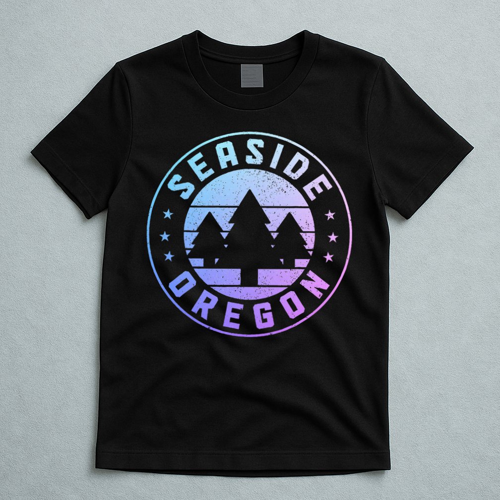 Seaside Oregon Vintage Pride T-Shirt