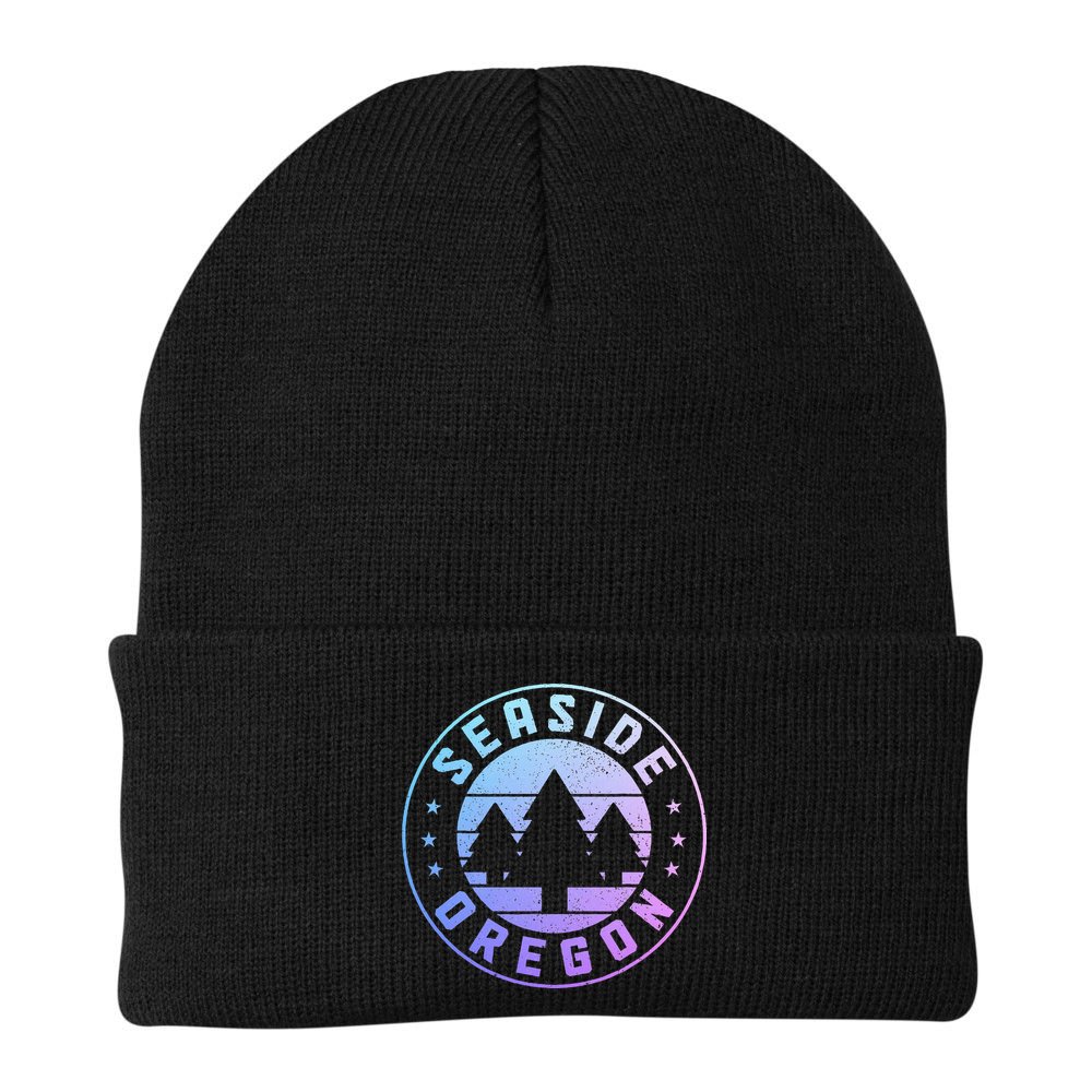 Seaside Oregon Vintage Pride Beanie