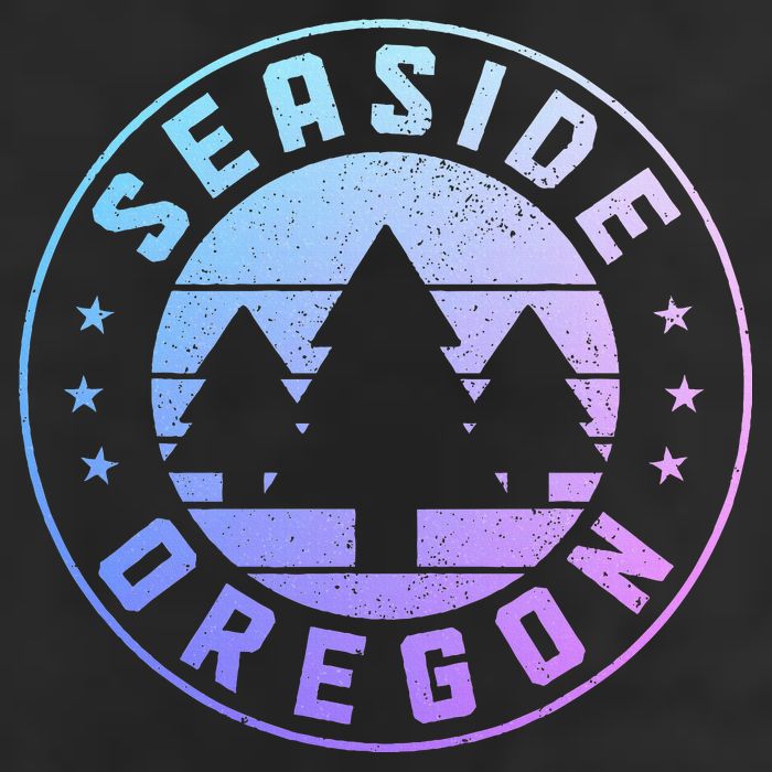 Seaside Oregon Vintage Pride Beanie