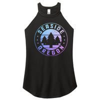 Seaside Oregon Vintage Pride Women's Perfect Tri Rocker Tank