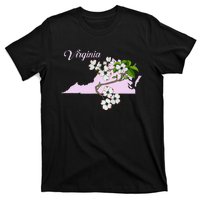 State Of Virginia Flower The American Dogwood T-Shirt