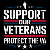 Support our Veterans protect And The VA Protest Designs Mousepad