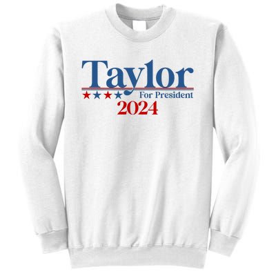 Sharon Osbourne Wearing Taylor For President 2024 Sweatshirt