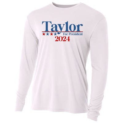 Sharon Osbourne Wearing Taylor For President 2024 Cooling Performance Long Sleeve Crew