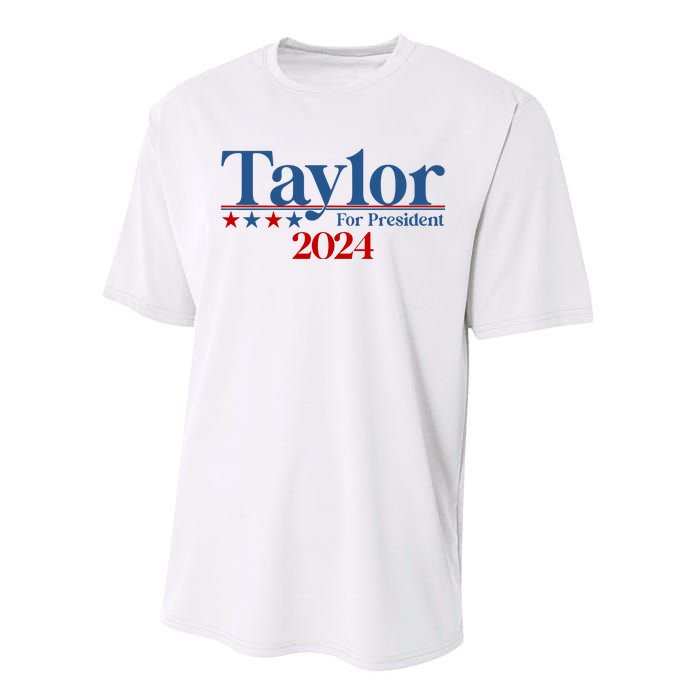 Sharon Osbourne Wearing Taylor For President 2024 Performance Sprint T-Shirt