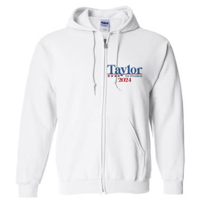 Sharon Osbourne Wearing Taylor For President 2024 Full Zip Hoodie