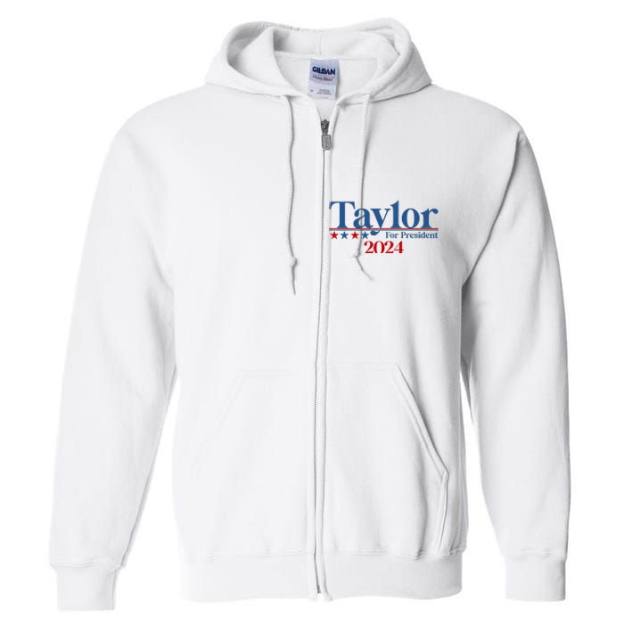 Sharon Osbourne Wearing Taylor For President 2024 Full Zip Hoodie