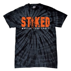 STOKED Orange & White Long Sleeve Tie-Dye T-Shirt