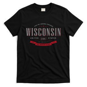 State Of Wisconsin T-Shirt