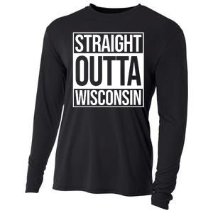 Straight Outta Wisconsin Cooling Performance Long Sleeve Crew