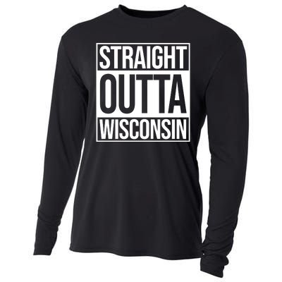 Straight Outta Wisconsin Cooling Performance Long Sleeve Crew