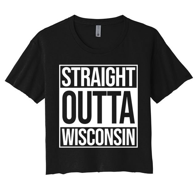 Straight Outta Wisconsin Crop Top