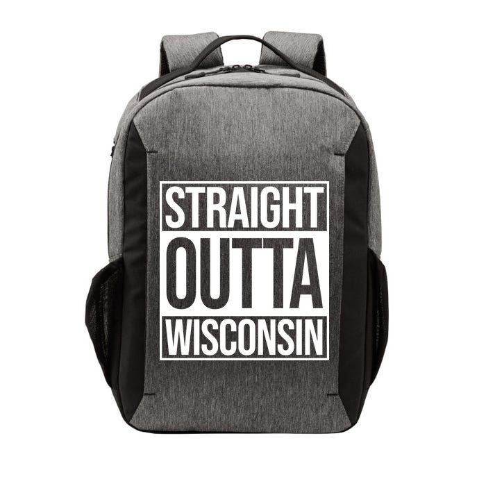 Straight Outta Wisconsin Vector Backpack