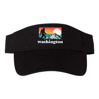 State Of Washington Pacific Northwest Bigfoot Mountain Visor