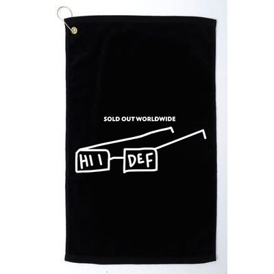 Sold Out Worldwide Hii Def Golf Towel