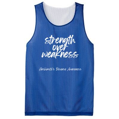 Strength Over Weakness Gift Hashimoto’s Disease Awareness Gift Mesh Reversible Basketball Jersey Tank