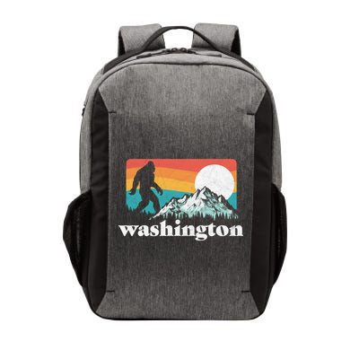 State Of Washington Pacific Northwest Bigfoot Mountain Vector Backpack