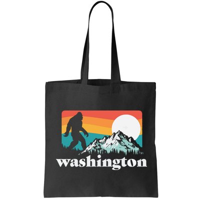 State Of Washington Pacific Northwest Bigfoot Mountain Bag