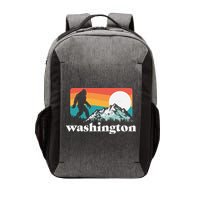 State Of Washington Pacific Northwest Bigfoot Mountain Vector Backpack