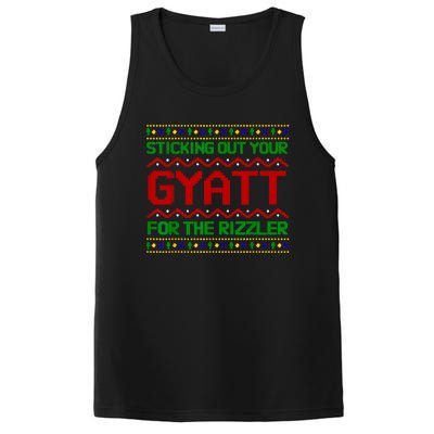 Sticking Out Your Gyatt For The Rizzler Christmas Irony Meme PosiCharge Competitor Tank