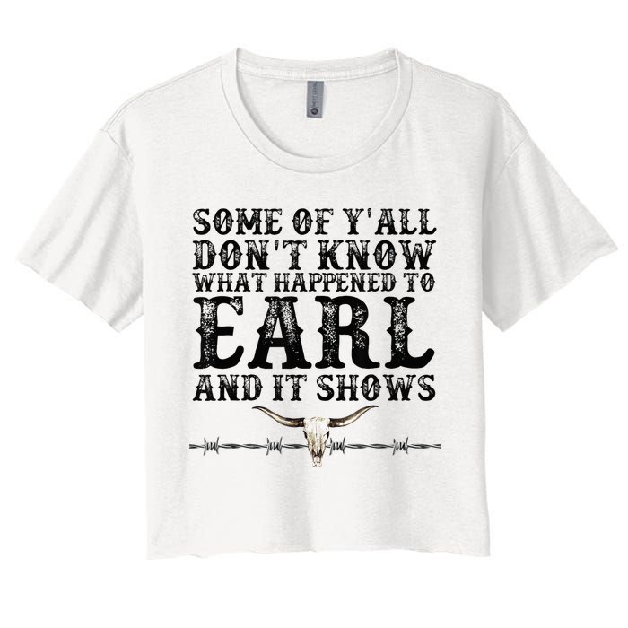 Some Of You Don’T Know What Happened To Earl And It Shows Crop Top